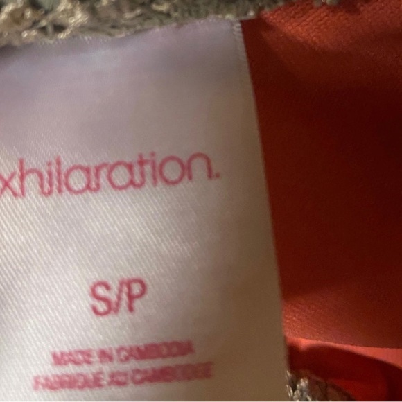 Xhiliration bikini olive green size s - Picture 5 of 6